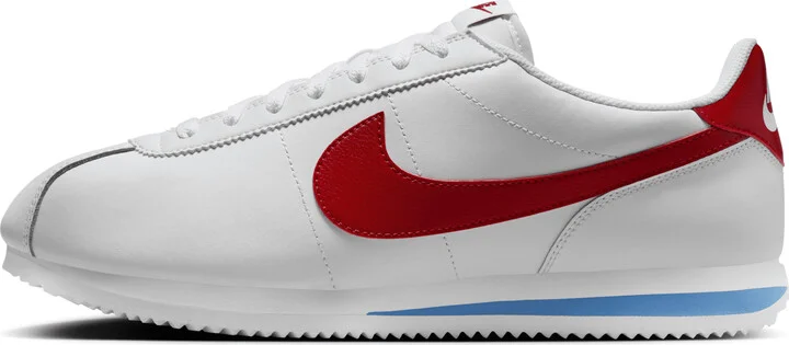 Nike Men's Cortez Leather Shoes in White | DM4044-108