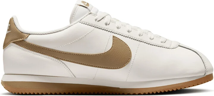 Nike Men's Cortez Leather Shoes in White | DM4044-109 - Image 3