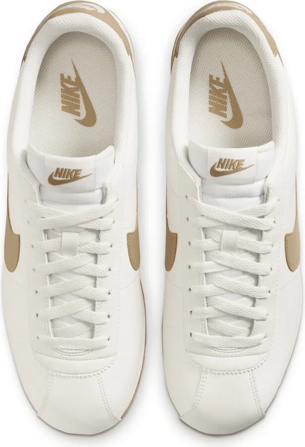Nike Men's Cortez Leather Shoes in White | DM4044-109 - Image 4