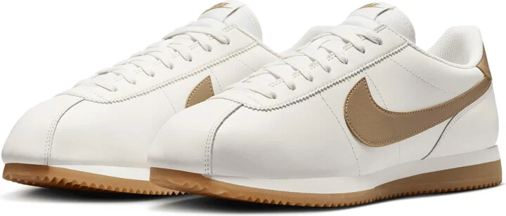Nike Men's Cortez Leather Shoes in White | DM4044-109 - Image 5