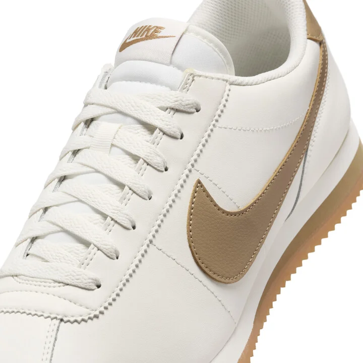 Nike Men's Cortez Leather Shoes in White | DM4044-109 - Image 7