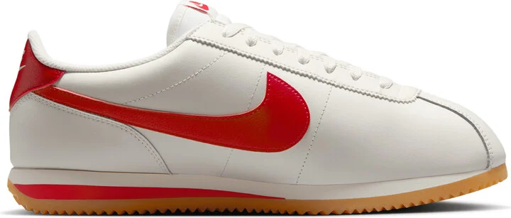 Nike Men's Cortez Leather Shoes in White | DM4044-110 - Image 3