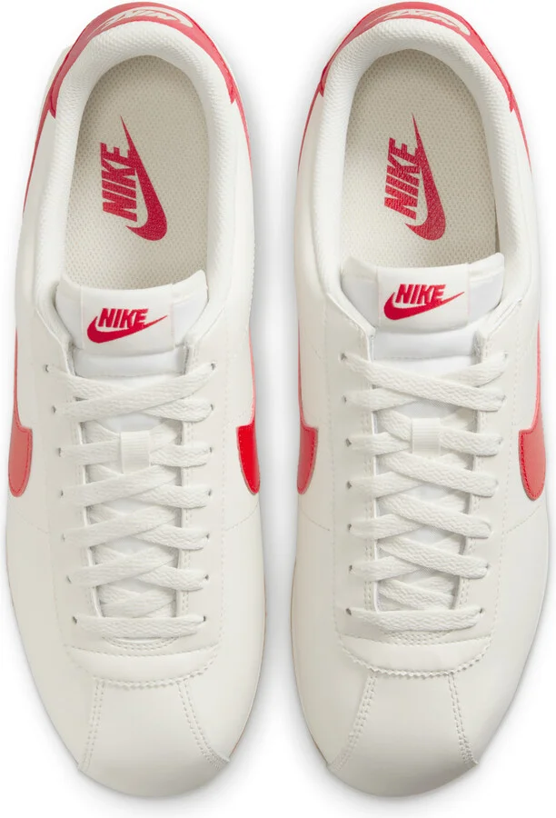 Nike Men's Cortez Leather Shoes in White | DM4044-110 - Image 4