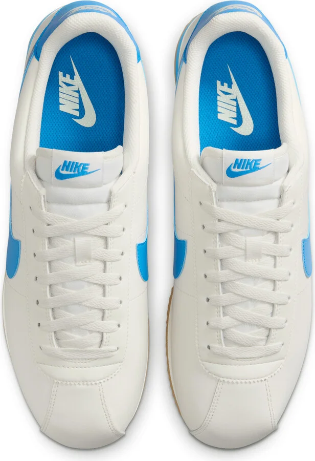 Nike Men's Cortez Leather Shoes in White | DM4044-112 - Image 4