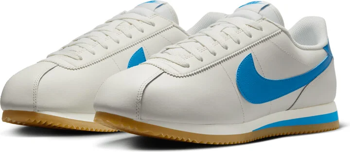 Nike Men's Cortez Leather Shoes in White | DM4044-112 - Image 5