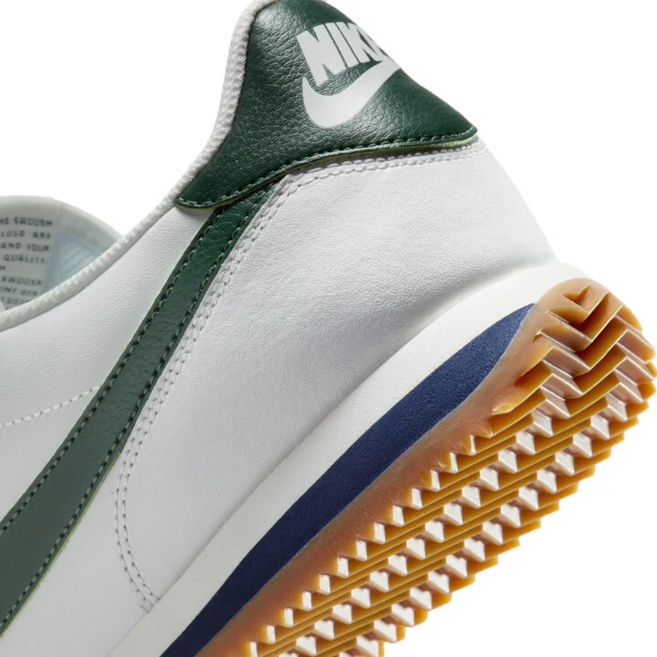 Nike Men's Cortez Leather Shoes in White | DM4044-113 - Image 8