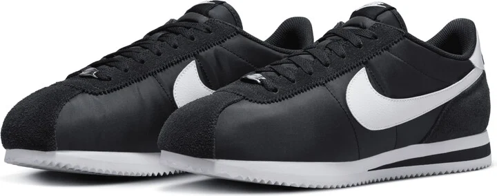 Nike Men's Cortez Textile Shoes in Black | HF0263-001 - Image 6