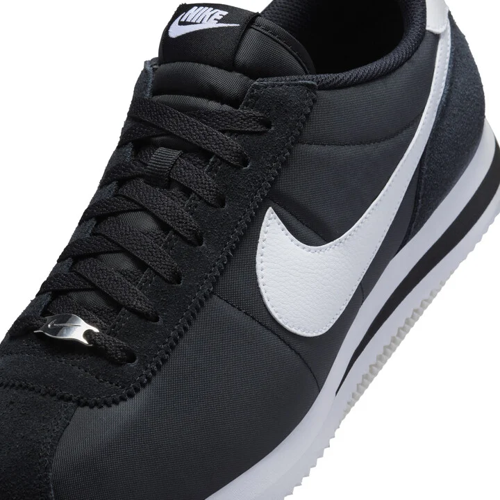 Nike Men's Cortez Textile Shoes in Black | HF0263-001 - Image 8