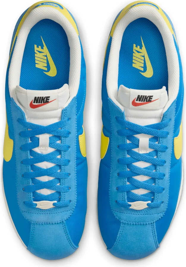 Nike Men's Cortez Textile Shoes in Blue | HF0263-402 - Image 4