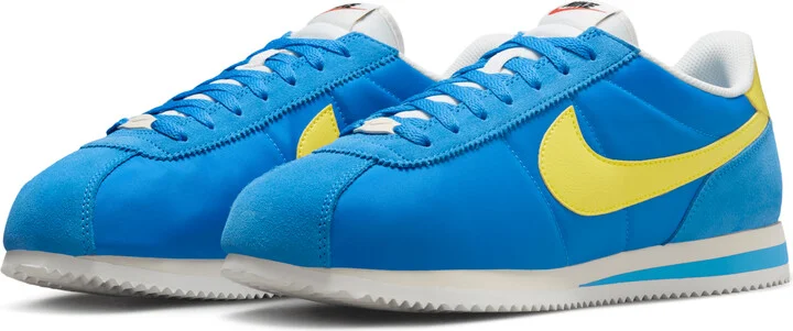 Nike Men's Cortez Textile Shoes in Blue | HF0263-402 - Image 5