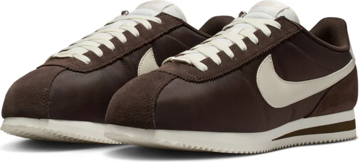 Nike Men's Cortez Textile Shoes in Brown | HF0263-200 - Image 5