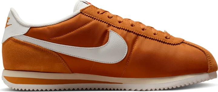 Nike Men's Cortez Textile Shoes in Orange | HF0263-800 - Image 3
