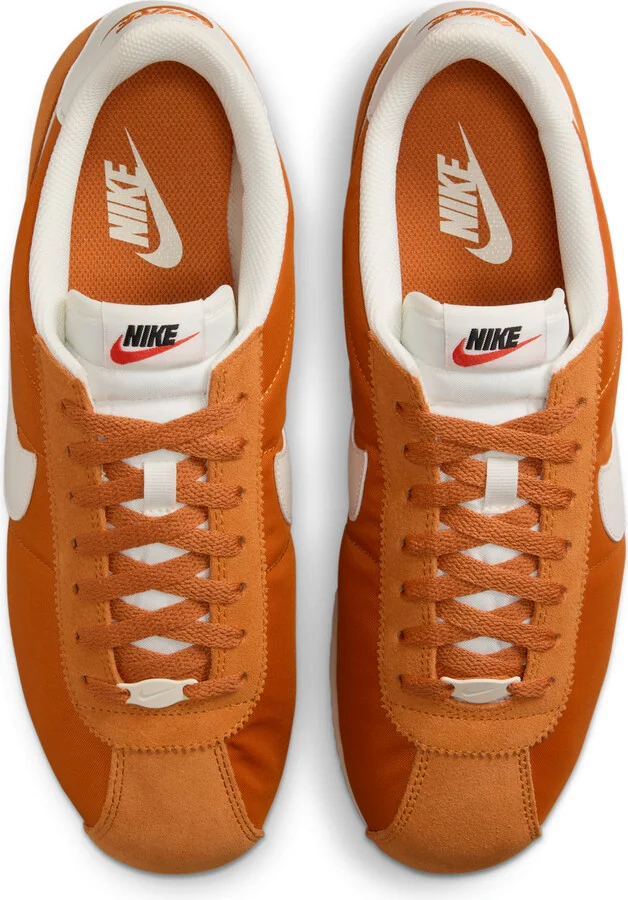 Nike Men's Cortez Textile Shoes in Orange | HF0263-800 - Image 4