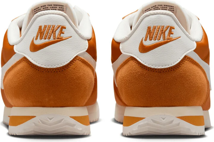 Nike Men's Cortez Textile Shoes in Orange | HF0263-800 - Image 6