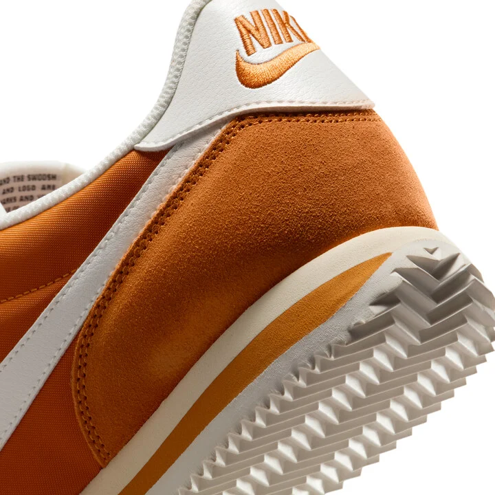 Nike Men's Cortez Textile Shoes in Orange | HF0263-800 - Image 8