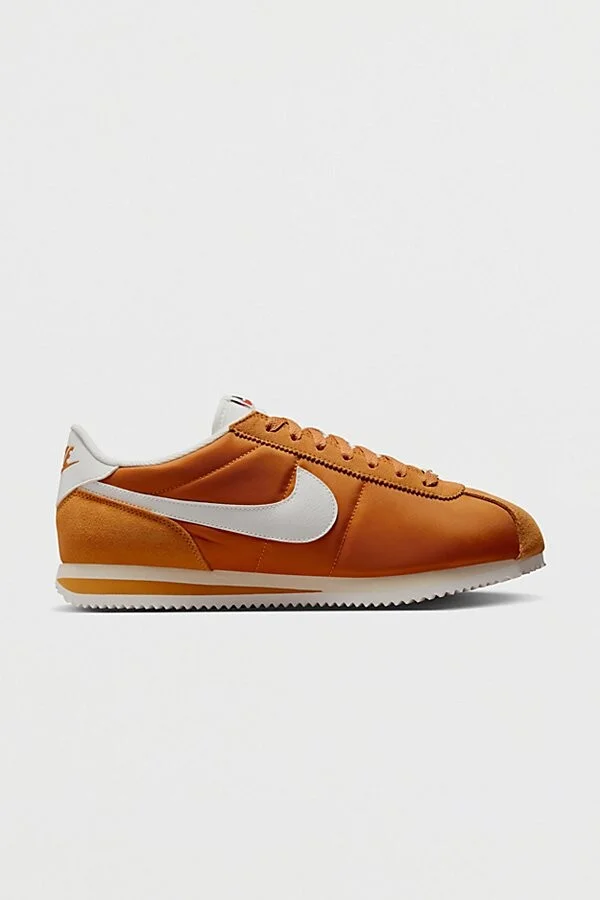 Nike Men's Cortez Textile Sneaker in Monarch/Sail Muslin