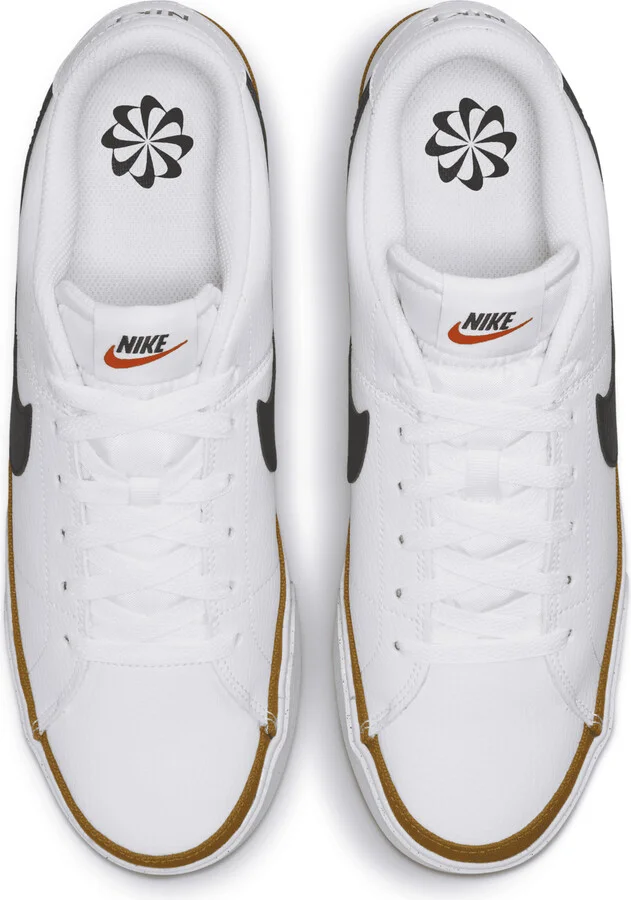 Nike Men's Court Legacy Shoes in White | DH3162-100 - Image 5