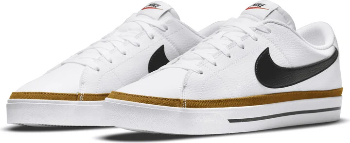 Nike Men's Court Legacy Shoes in White | DH3162-100 - Image 6