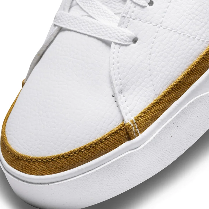 Nike Men's Court Legacy Shoes in White | DH3162-100 - Image 8