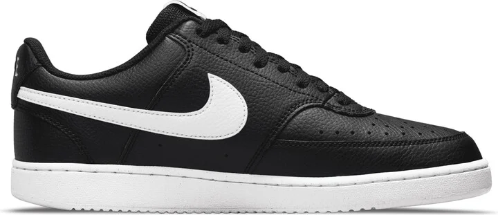 Nike Men's Court Vision Low Next Nature Shoes in Black | DH2987-001 - Image 3