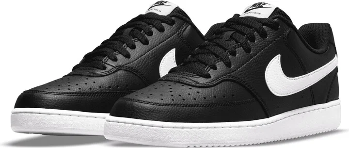 Nike Men's Court Vision Low Next Nature Shoes in Black | DH2987-001 - Image 5