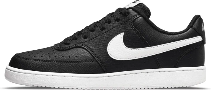 Nike Men's Court Vision Low Next Nature Shoes in Black | DH2987-001