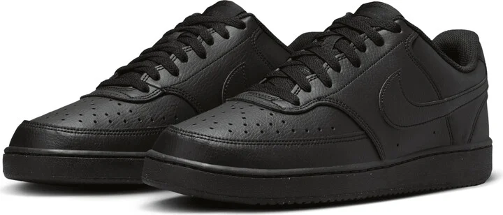 Nike Men's Court Vision Low Next Nature Shoes in Black | DH2987-002 - Image 5