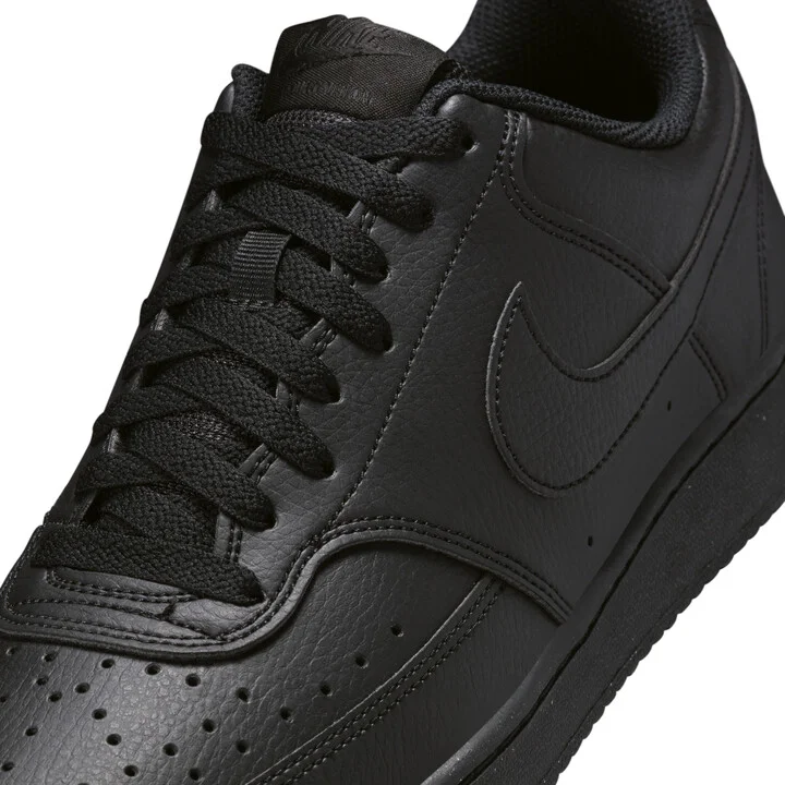 Nike Men's Court Vision Low Next Nature Shoes in Black | DH2987-002 - Image 7