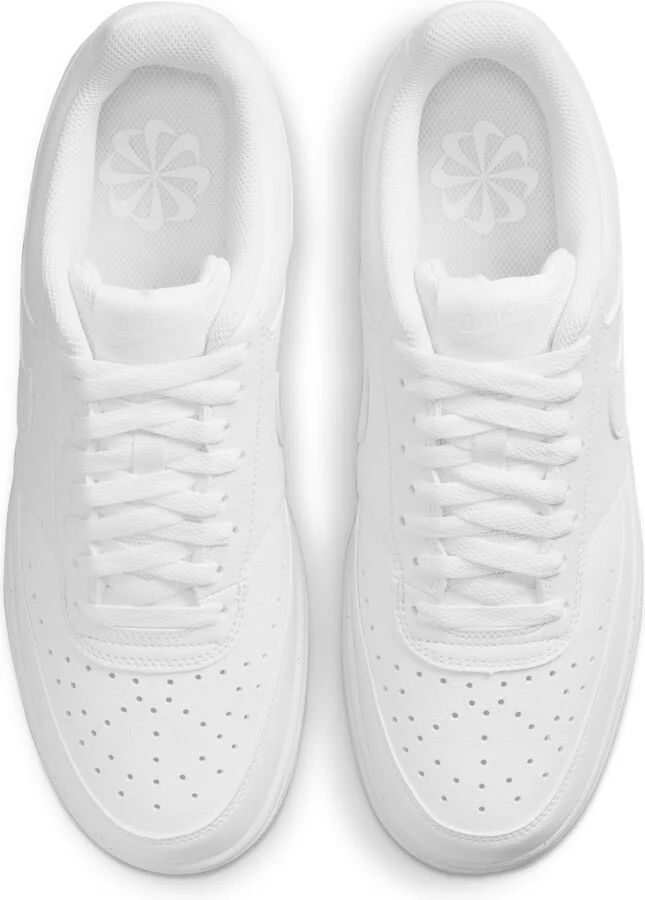 Nike Men's Court Vision Low Next Nature Shoes in White | DH2987-100 - Image 4