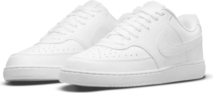 Nike Men's Court Vision Low Next Nature Shoes in White | DH2987-100 - Image 5