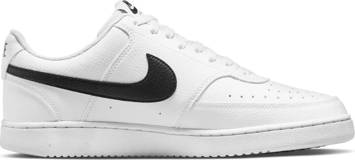 Nike Men's Court Vision Low Next Nature Shoes in White | DH2987-101 - Image 3