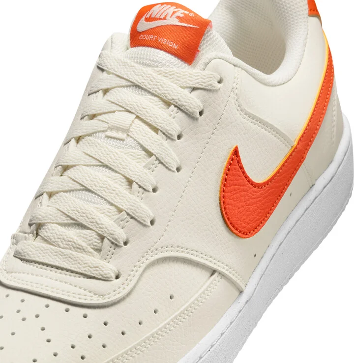 Nike Men's Court Vision Low Next Nature Shoes in White | DH2987-115 - Image 7