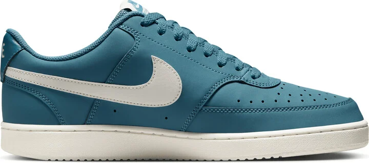 Nike Men's Court Vision Low Premium Shoes in Blue | HM9429-001 - Image 3