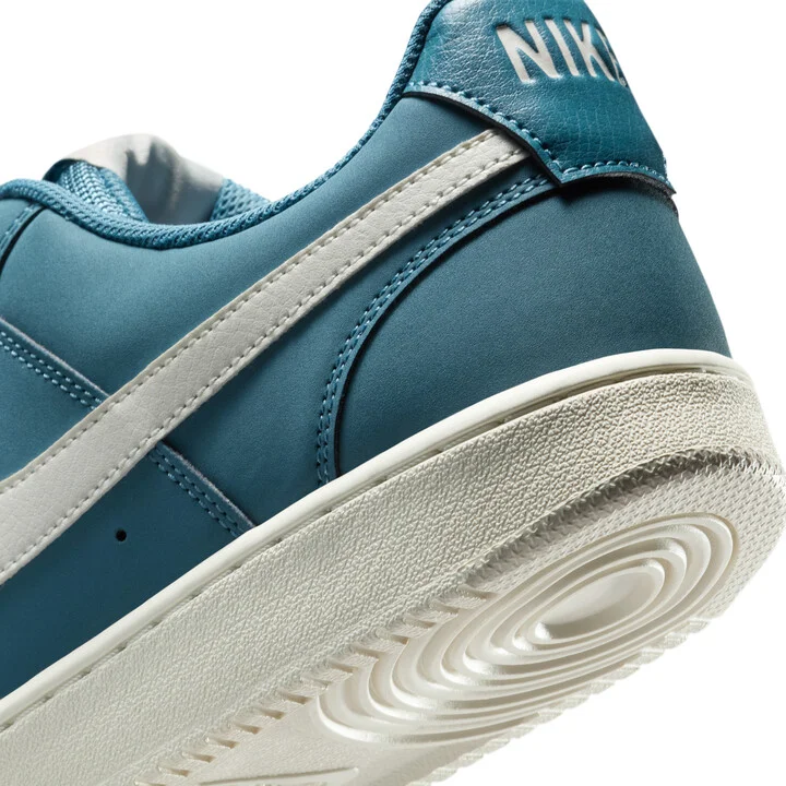Nike Men's Court Vision Low Premium Shoes in Blue | HM9429-001 - Image 8