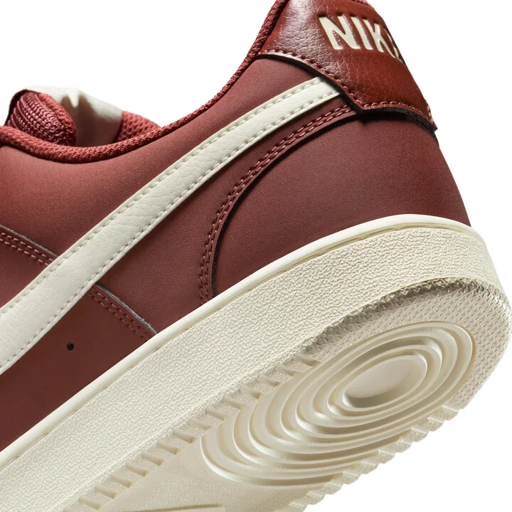 Nike Men's Court Vision Low Premium Shoes in Brown | HM9429-200 - Image 8