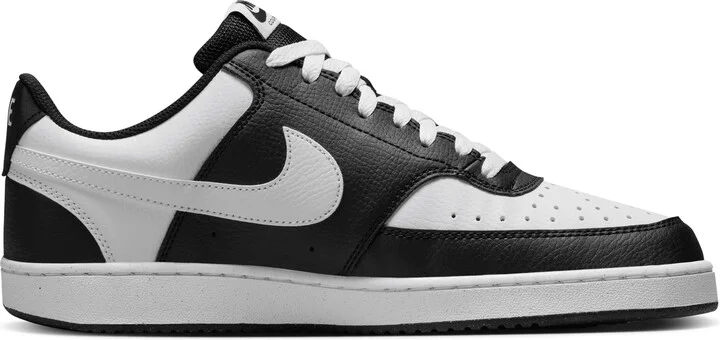 Nike Men's Court Vision Low Shoes in Black | HM9862-001 - Image 3