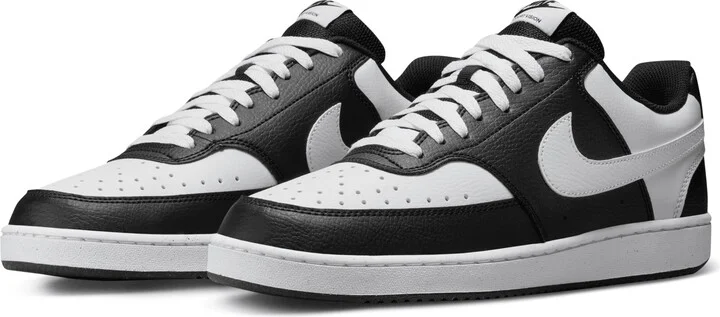 Nike Men's Court Vision Low Shoes in Black | HM9862-001 - Image 5