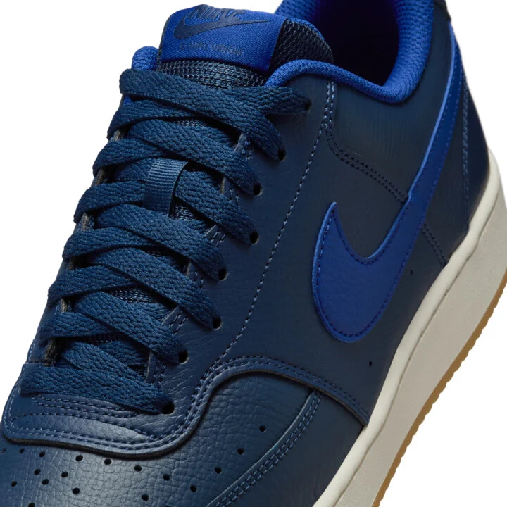 Nike Men's Court Vision Low Shoes in Blue | CD5463-400 - Image 7