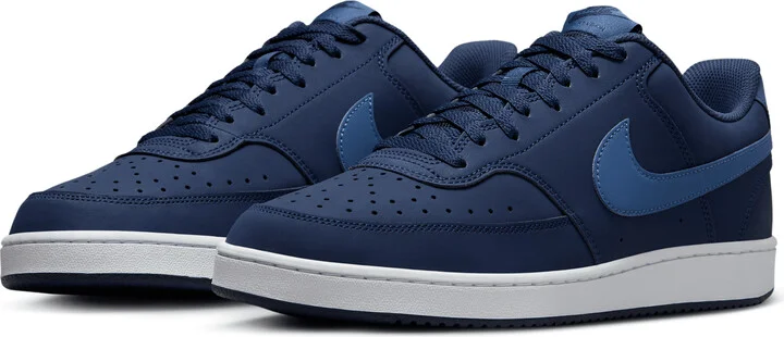 Nike Men's Court Vision Low Shoes in Blue | HM6193-410 - Image 5