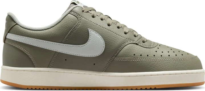 Nike Men's Court Vision Low Shoes in Green | CD5463-301 - Image 3