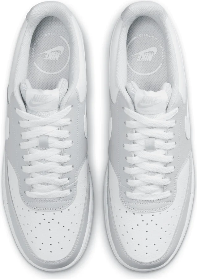 Nike Men's Court Vision Low Shoes in Grey | HM9862-002 - Image 4
