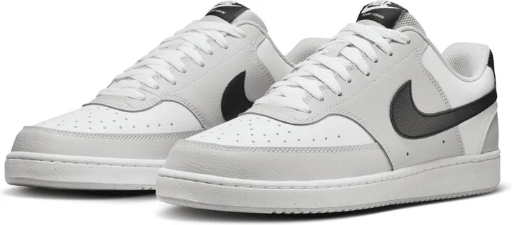 Nike Men's Court Vision Low Shoes in Grey | HV0927-097 - Image 5