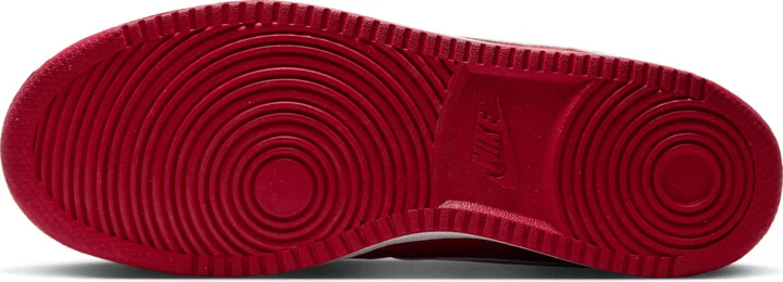 Nike Men's Court Vision Low Shoes in Red | HM9862-600 - Image 2