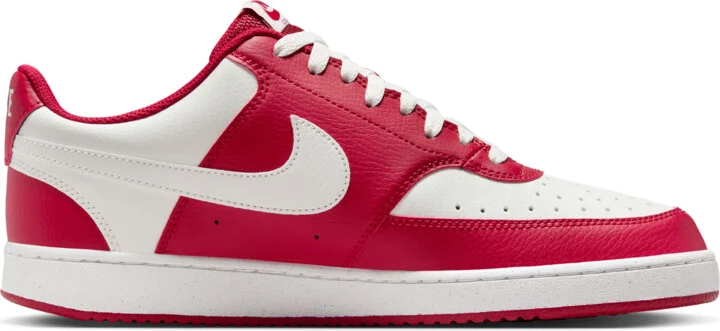 Nike Men's Court Vision Low Shoes in Red | HM9862-600 - Image 3