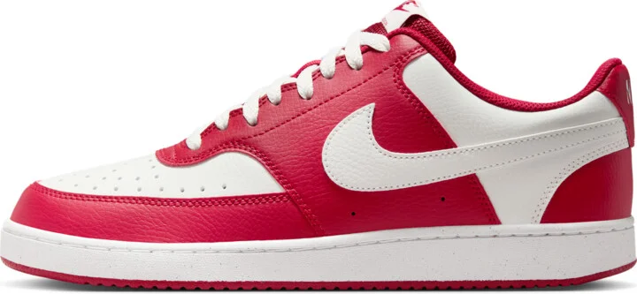 Nike Men's Court Vision Low Shoes in Red | HM9862-600