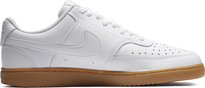 Nike Men's Court Vision Low Shoes in White | CD5463-105 - Image 3