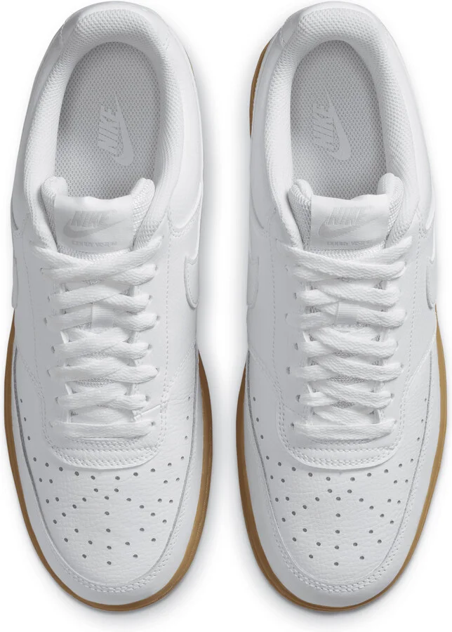 Nike Men's Court Vision Low Shoes in White | CD5463-105 - Image 4