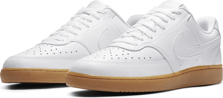 Nike Men's Court Vision Low Shoes in White | CD5463-105 - Image 5