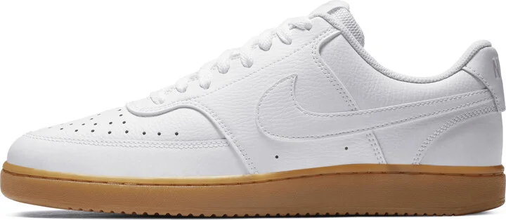 Nike Men's Court Vision Low Shoes in White | CD5463-105