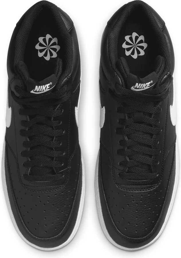 Nike Men's Court Vision Mid Next Nature Shoes in Black | DN3577-001 - Image 5